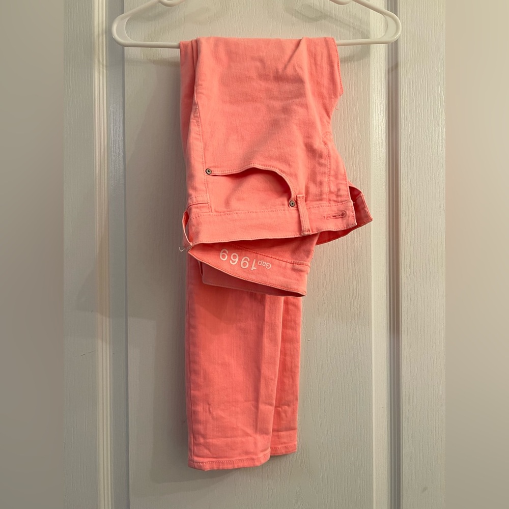 Gap Neon Pink Jean Leggings Size 26